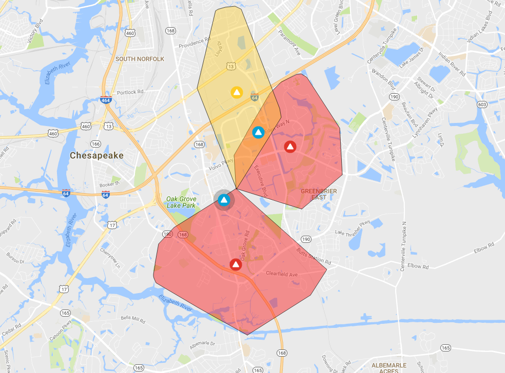 Power restored after large outage in Chesapeake